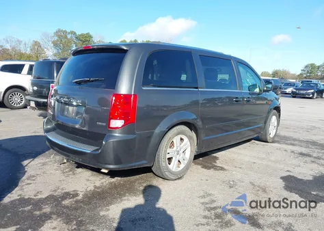 2011 Dodge Grand Caravan Crew from USA, damaged, VIN 2D4RN5DGXBR743483